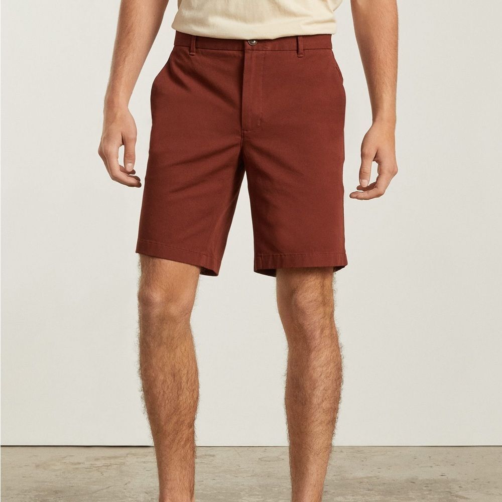 Everlane The 9" Slim Fit Performance Chino Short Cotton Size 28 NWOT